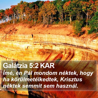 Galátzia 5:2 KAR Bible Verse Image
