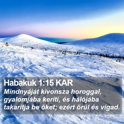 Habakuk 1:15 KAR Bible Verse Image