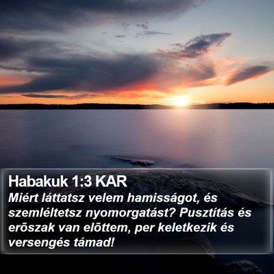 Habakuk 1:3 KAR Bible Verse Image