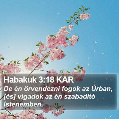 Habakuk 3:18 KAR Bible Verse Image