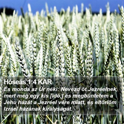Hóseás 1:4 KAR Bible Verse Image