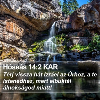 Hóseás 14:2 KAR Bible Verse Image