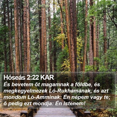 Hóseás 2:22 KAR Bible Verse Image