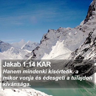 Jakab 1:14 KAR Bible Verse Image