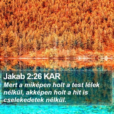 Jakab 2:26 KAR Bible Verse Image