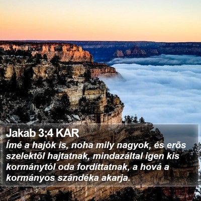 Jakab 3:4 KAR Bible Verse Image