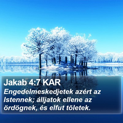 Jakab 4:7 KAR Bible Verse Image