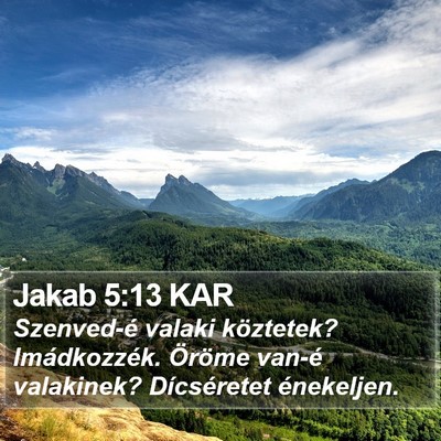Jakab 5:13 KAR Bible Verse Image