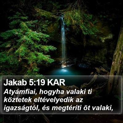Jakab 5:19 KAR Bible Verse Image