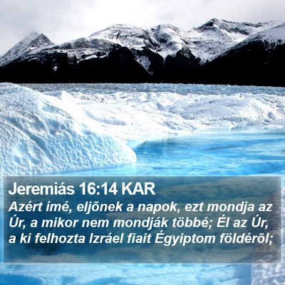 Jeremiás 16:14 KAR Bible Verse Image