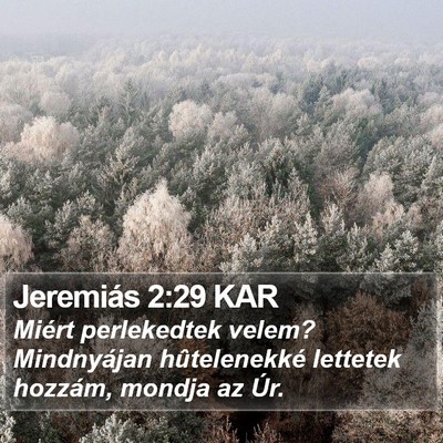 Jeremiás 2:29 KAR Bible Verse Image