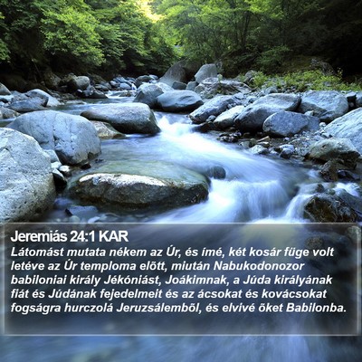 Jeremiás 24:1 KAR Bible Verse Image