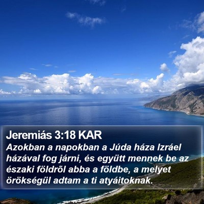 Jeremiás 3:18 KAR Bible Verse Image