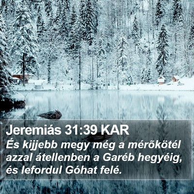 Jeremiás 31:39 KAR Bible Verse Image