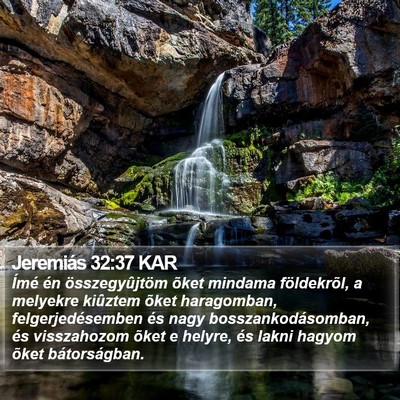 Jeremiás 32:37 KAR Bible Verse Image