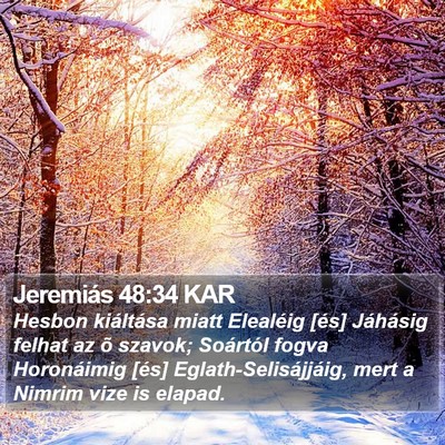 Jeremiás 48:34 KAR Bible Verse Image