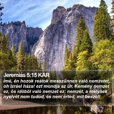 Jeremiás 5:15 KAR Bible Verse Image