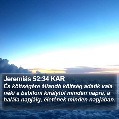 Jeremiás 52:34 KAR Bible Verse Image