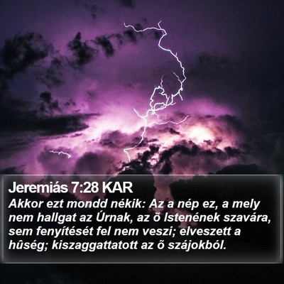 Jeremiás 7:28 KAR Bible Verse Image