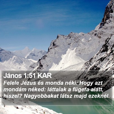 János 1:51 KAR Bible Verse Image