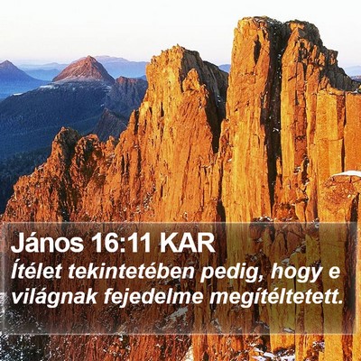 János 16:11 KAR Bible Verse Image