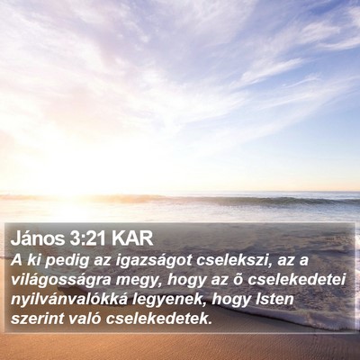 János 3:21 KAR Bible Verse Image