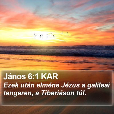 János 6:1 KAR Bible Verse Image