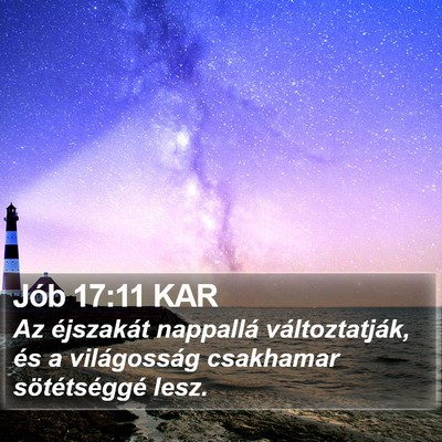 Jób 17:11 KAR Bible Verse Image