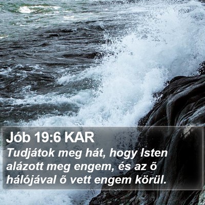 Jób 19:6 KAR Bible Verse Image