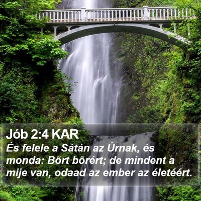 Jób 2:4 KAR Bible Verse Image