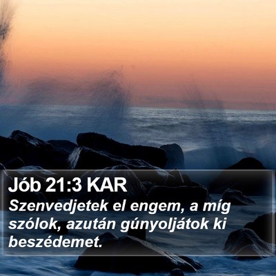 Jób 21:3 KAR Bible Verse Image