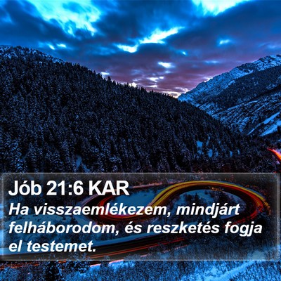Jób 21:6 KAR Bible Verse Image