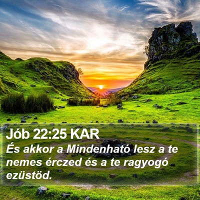 Jób 22:25 KAR Bible Verse Image