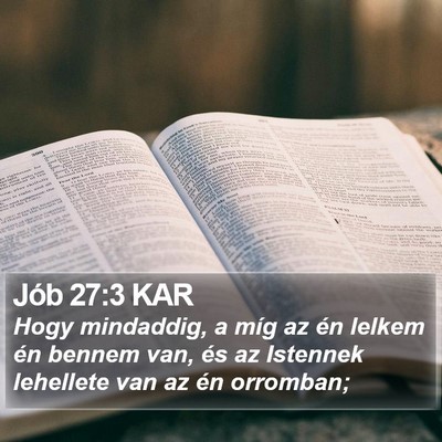Jób 27:3 KAR Bible Verse Image