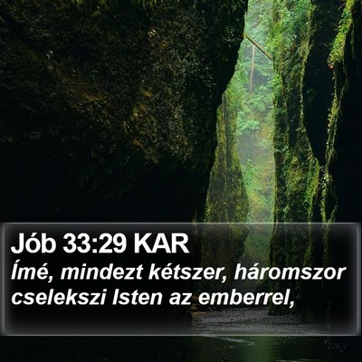 Jób 33:29 KAR Bible Verse Image