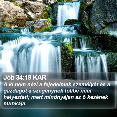 Jób 34:19 KAR Bible Verse Image
