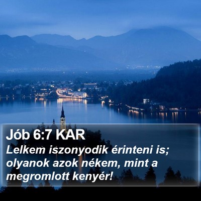 Jób 6:7 KAR Bible Verse Image