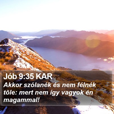 Jób 9:35 KAR Bible Verse Image