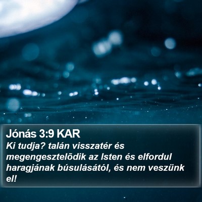 Jónás 3:9 KAR Bible Verse Image