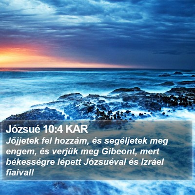 Józsué 10:4 KAR Bible Verse Image
