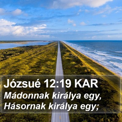 Józsué 12:19 KAR Bible Verse Image