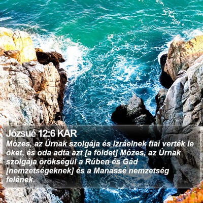 Józsué 12:6 KAR Bible Verse Image