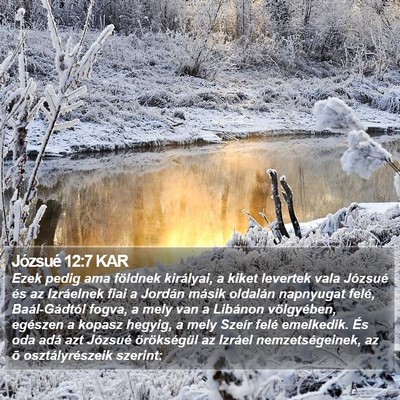 Józsué 12:7 KAR Bible Verse Image
