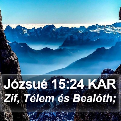 Józsué 15:24 KAR Bible Verse Image