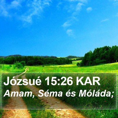 Józsué 15:26 KAR Bible Verse Image