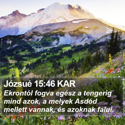 Józsué 15:46 KAR Bible Verse Image