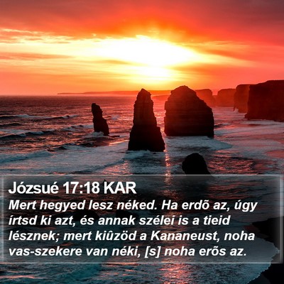 Józsué 17:18 KAR Bible Verse Image