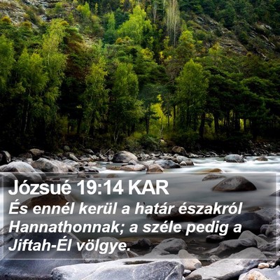 Józsué 19:14 KAR Bible Verse Image