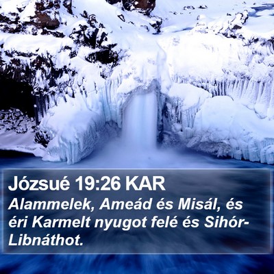 Józsué 19:26 KAR Bible Verse Image
