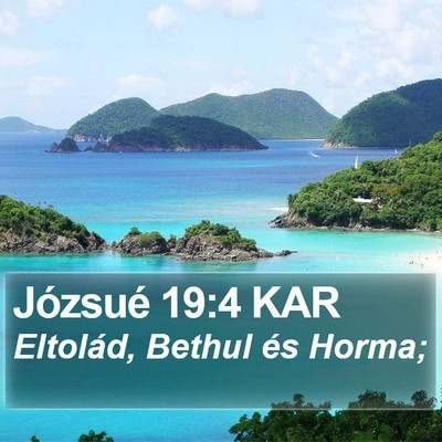 Józsué 19:4 KAR Bible Verse Image